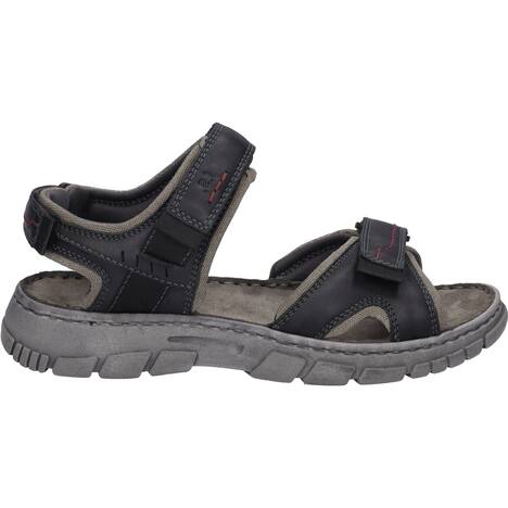 Herren Sandale Brendan 03, schwarz-kombi