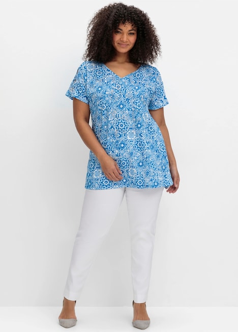 T-Shirt Kurzarm Sonstiges Muster