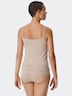 Schiesser Damen Tanktop 2-Pack Modal Essentials - Modal Essentials sand