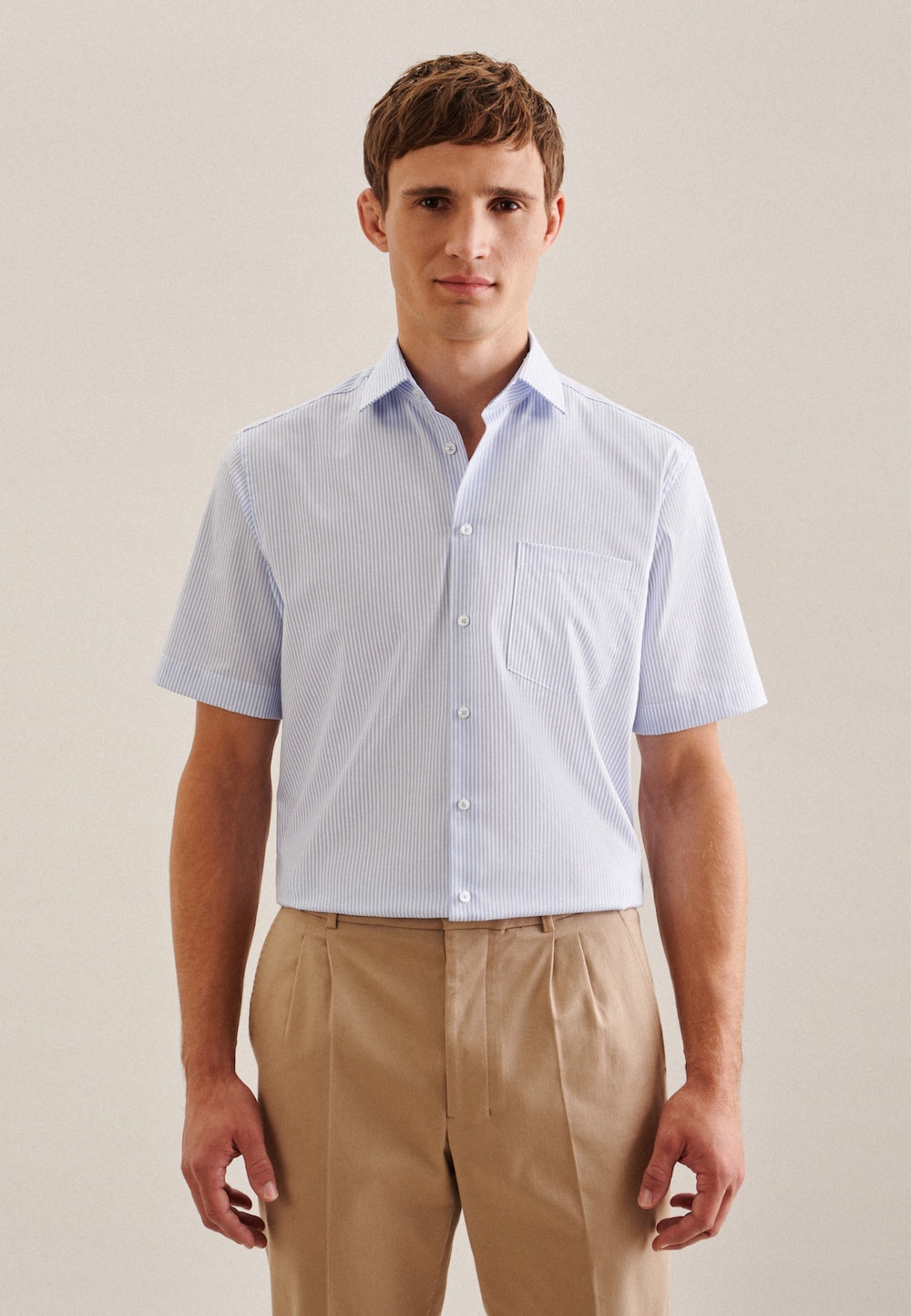 Herren Business Hemd - Streifen