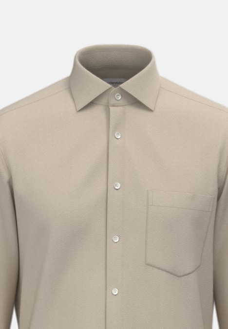 Herren Flanellhemd - Uni