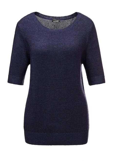 GOLDNER Trui Pullover met verkoelend lintjesgaren