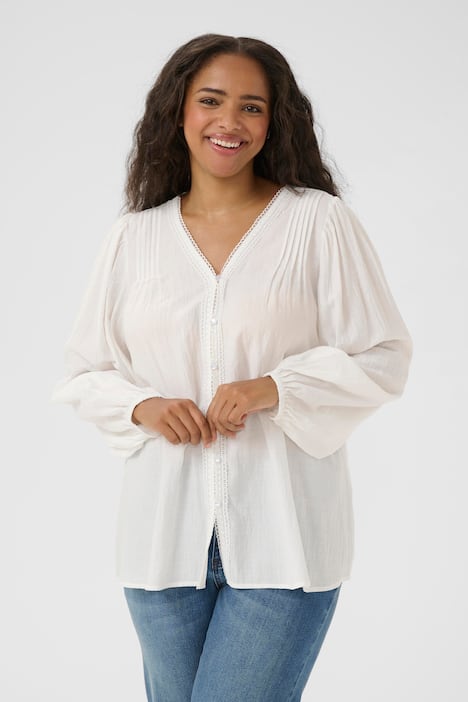 Langarm-Bluse A-shape