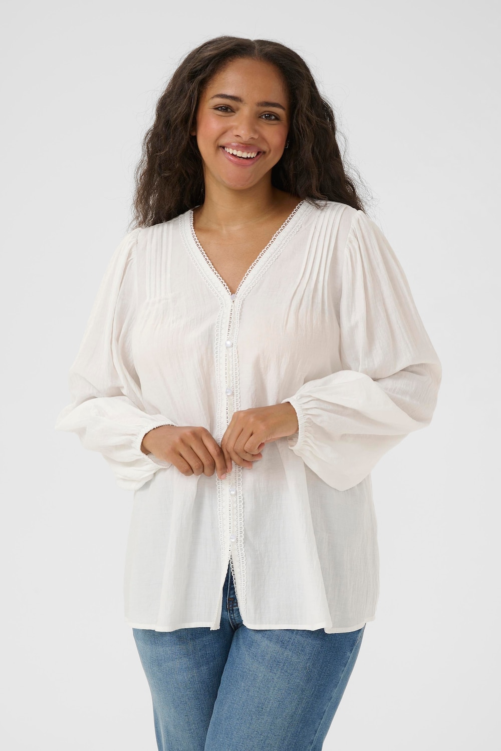 Langarm-Bluse A-shape