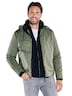 engbers Herren Jacke mit abnehmbarer Kapuze , Khaki