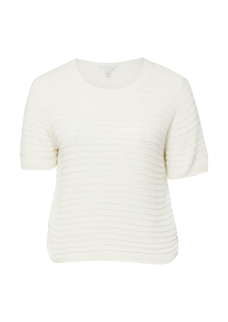 Pullover mit Ajourmuster