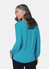 Blusenshirt mit femininem Ausschnitt