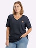 Kurzarm-Shirt Kurzarm Ohne Kragen