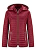 Hoodie met opstaande kraag