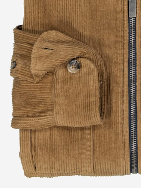 engbers Herren Overshirt uni , Hellbraun