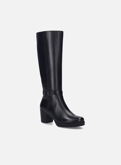 Damen Stiefel Gloria 02, schwarz