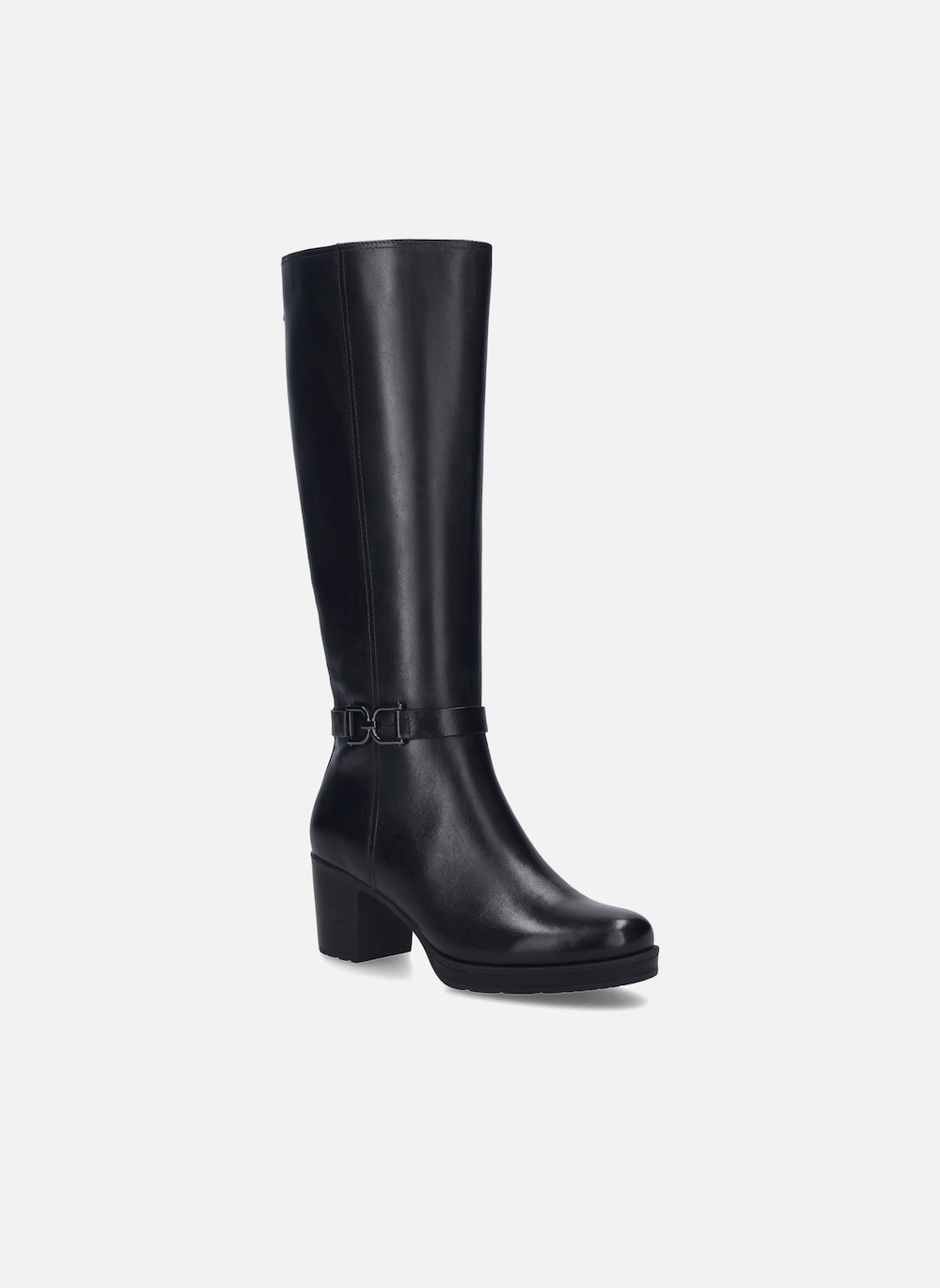 Damen Stiefel Gloria 02, schwarz