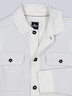 Herren Modisches Strick Overshirt , Silbergrau