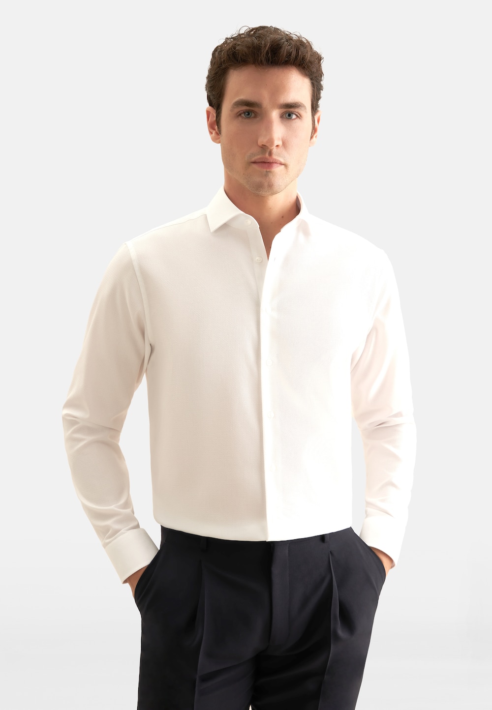Herren Business Hemd - Struktur