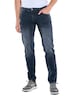 Herren Jeans regular , Saphirblau