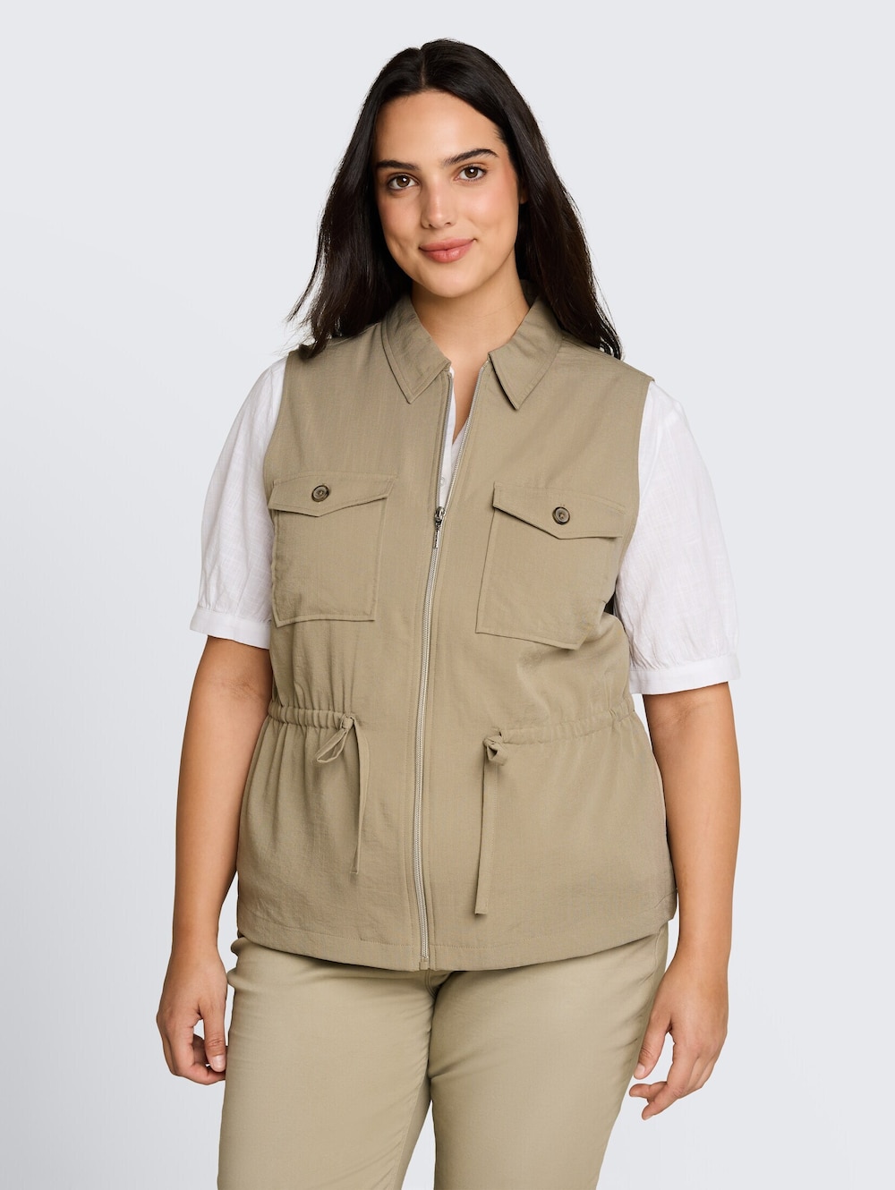 Regular Fit Weste mit Brusttaschen