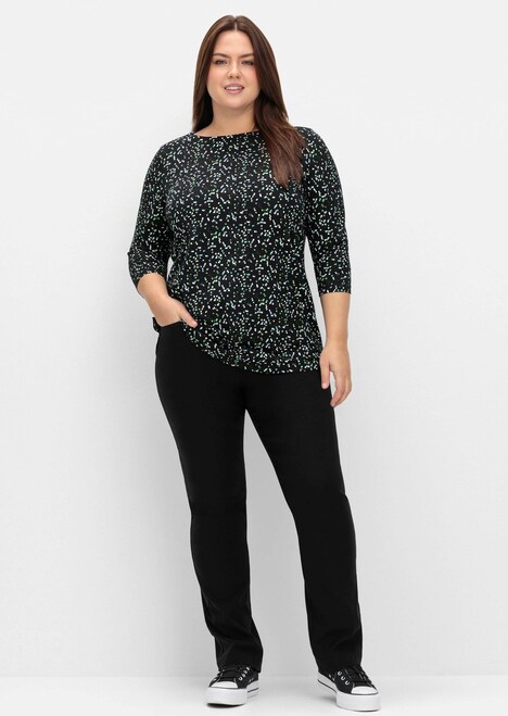 3/4-Arm-Shirt 3/4-Arm Sonstiges Muster