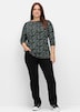 3/4-Arm-Shirt 3/4-Arm Sonstiges Muster