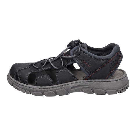Herren Sandale Brendan 05, schwarz-kombi