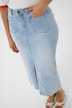Denim rok Regular fit