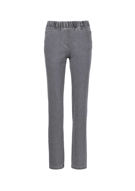 Edel geschmückte Jeansschlupfhose LOUISA