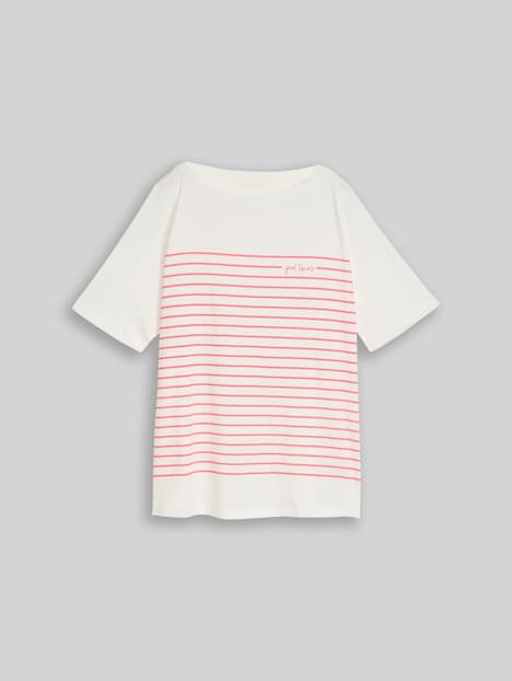 T-Shirt mit Streifenmuster