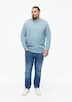 Sweatshirt mit Rippstruktur