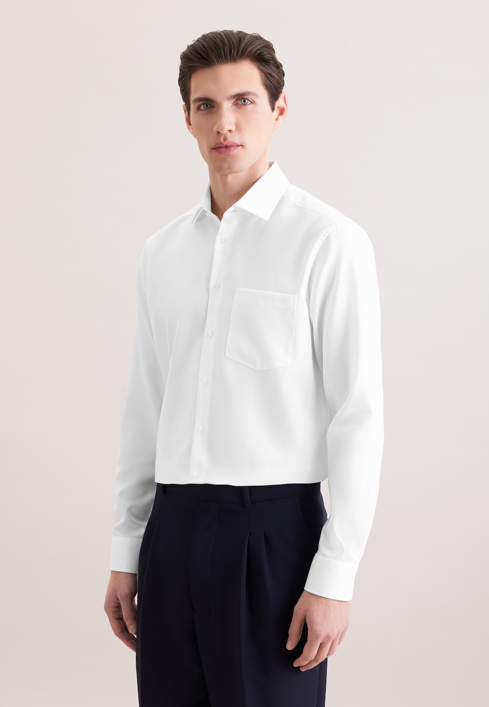Herren Business Hemd - Uni