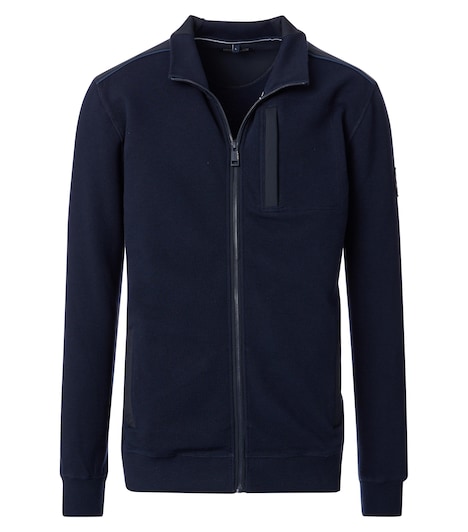 Sweatjacke uni