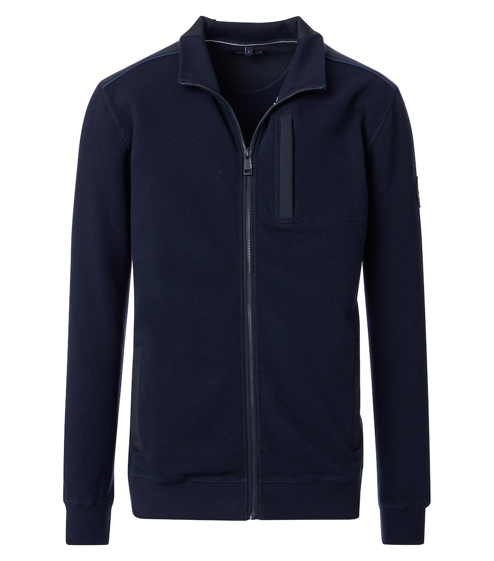 Sweatjacke uni