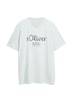 Baumwoll-T-Shirt mit Logo-Print