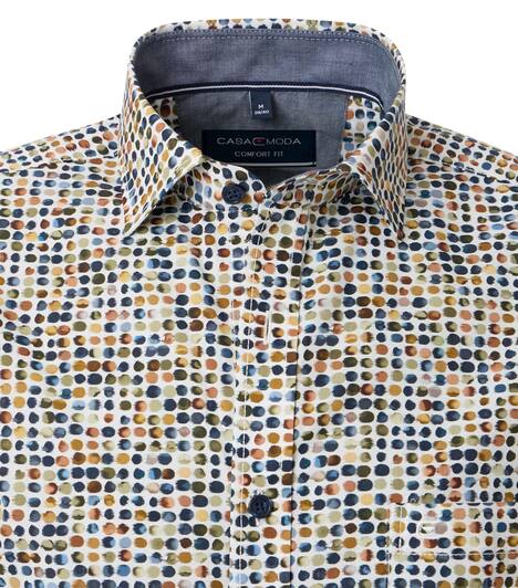 Freizeithemd Print Comfort Fit