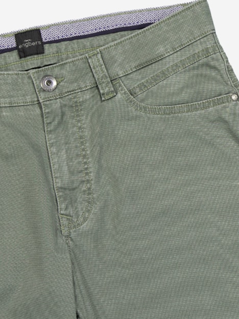 Herren 5-Pocket-Hose regular , Khaki