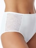 Schiesser Damen Midislip 2-Pack Air Spitze - weiss