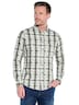 Herren Hemd langarm , Gruen