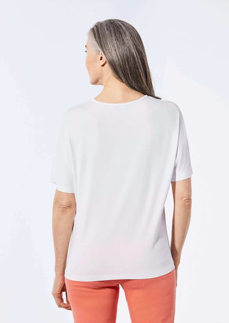 Top mit V-Ausschnitt