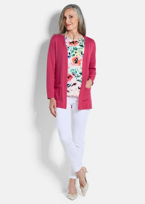 Elegante Strickjacke mit Kaschmir