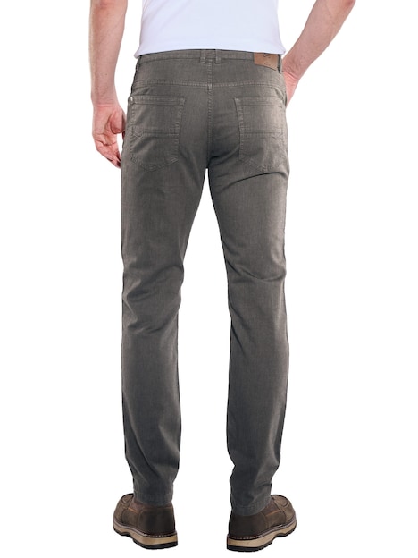 Herren Hose straight , Lehm