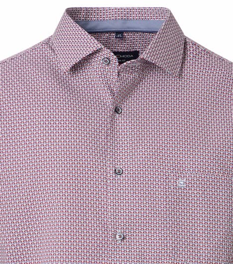 Businesshemd Print Modern Fit