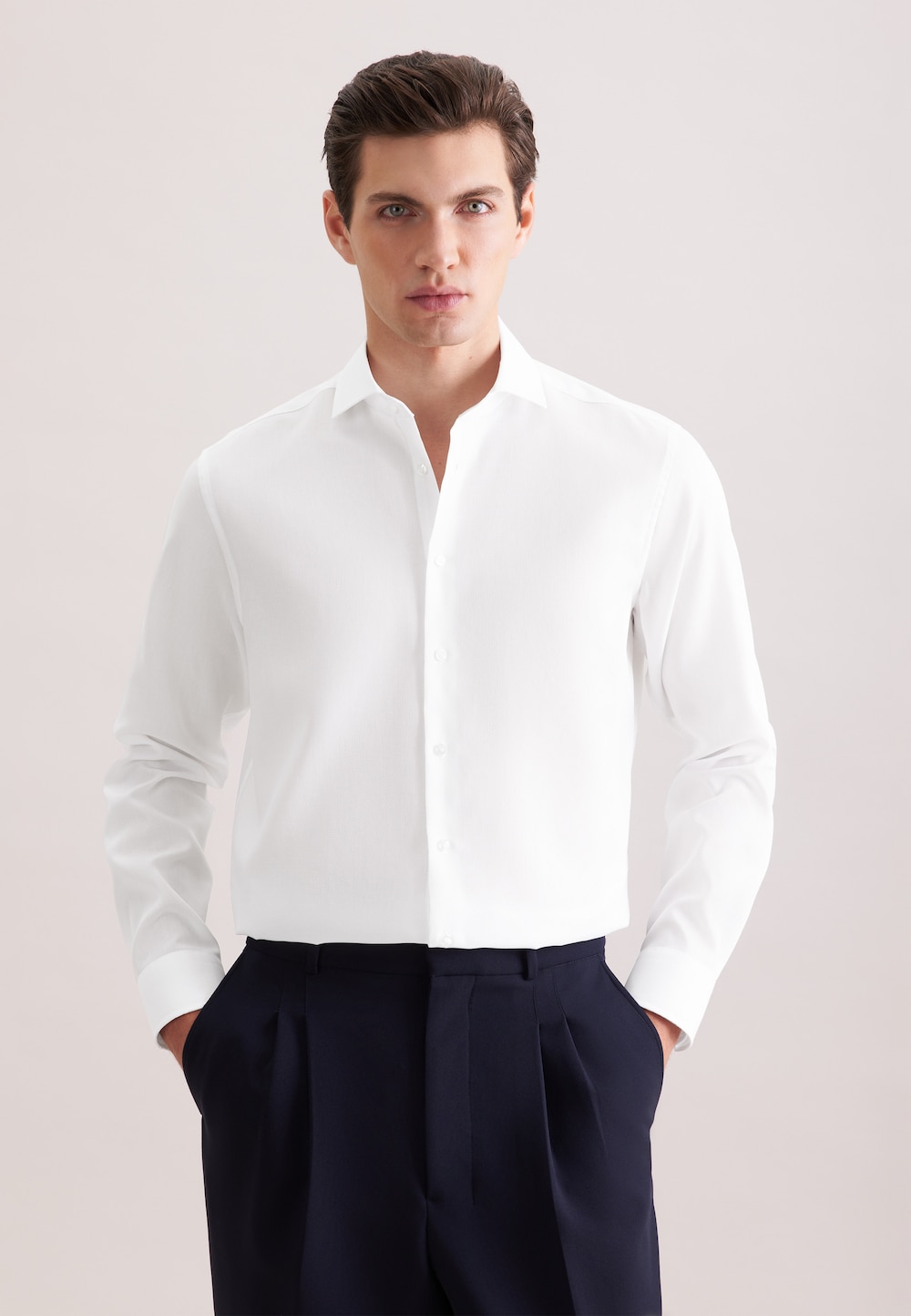 Herren Business Hemd - Struktur