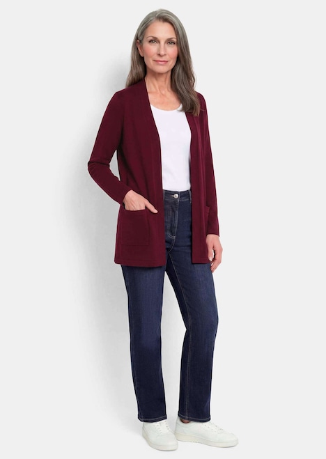 Elegante Strickjacke mit Kaschmir