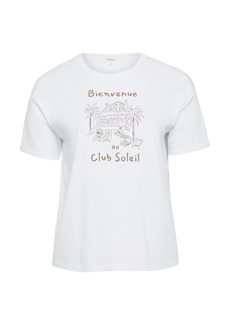 T-Shirt mit Frontprint