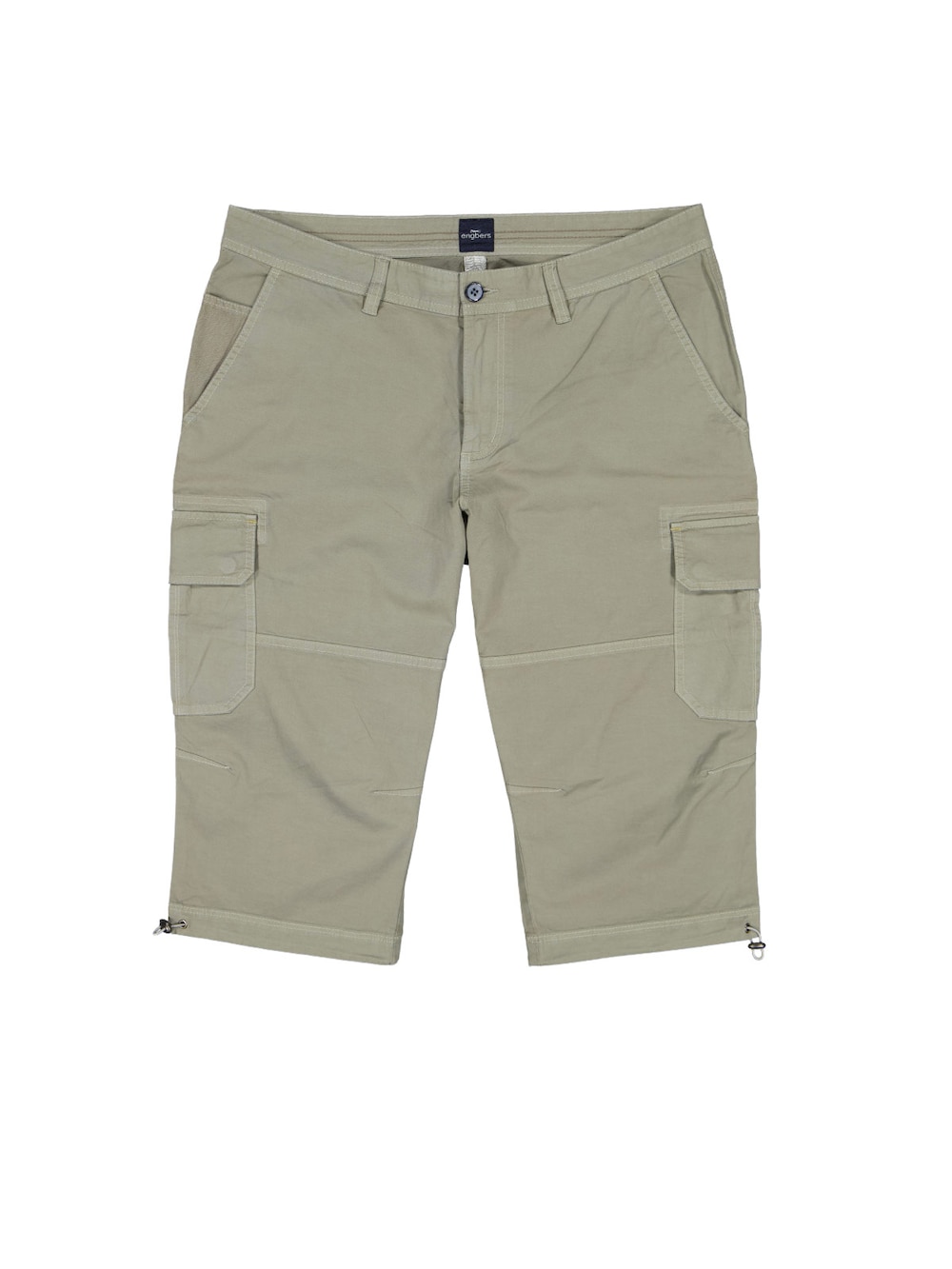 Herren Capri Cargo Shorts aus Baumwolle , Khaki
