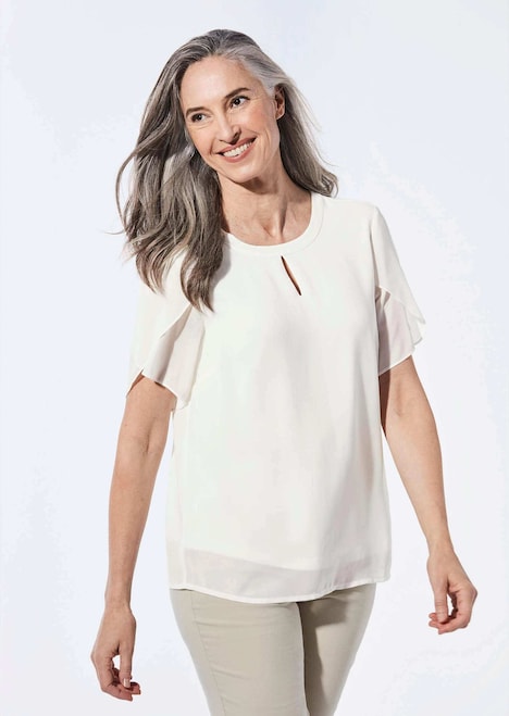 Bluse mit aufregender Ärmellösung