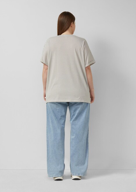 T-Shirt im Modalmix