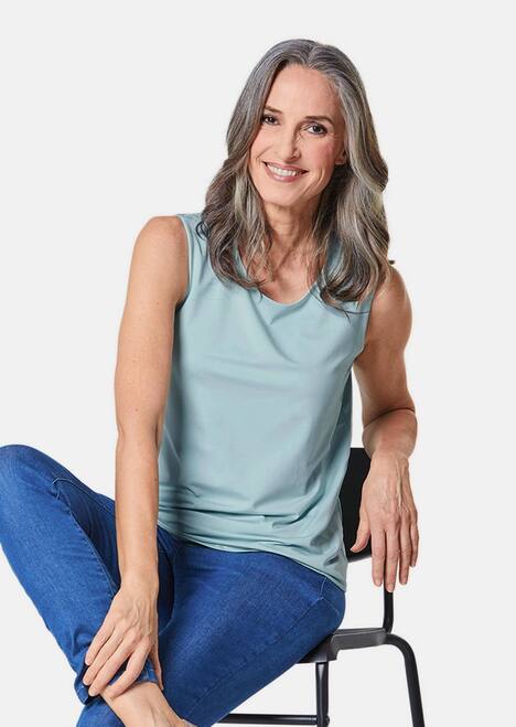 Gepflegtes Top in formstabiler Ware