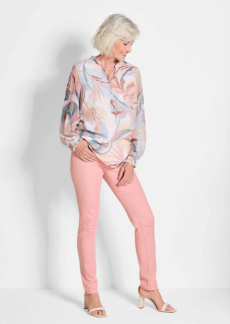 GOLDNER Blouse met print Gedessineerde blouse