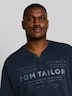 Henley T-Shirt im Used-Look