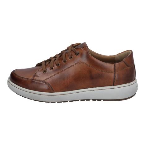Herren Sneaker David 03, cognac-kombi