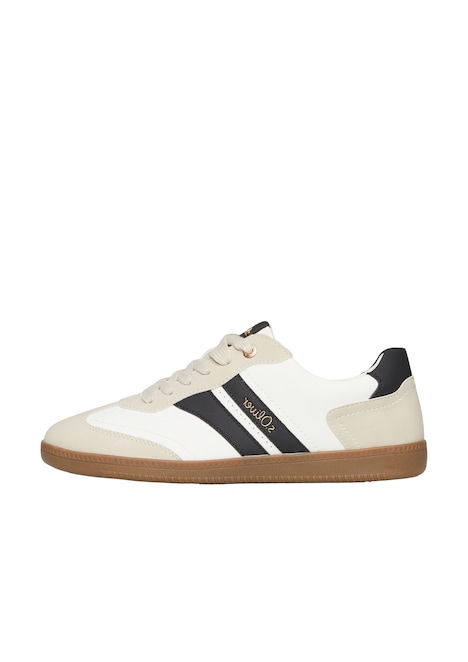 Sneaker aus Lederimitat